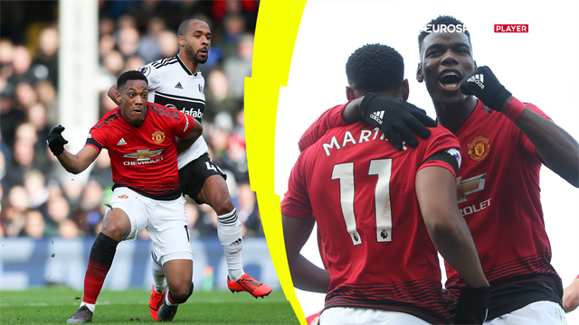 Highlights: Sindssygt Martial-sololøb fra midten og to gange Pogba i flot United sejr over Fulham Highlights: Sindssygt Martial-sololøb fra midten og to gange Pogba i flot United sejr over Fulham