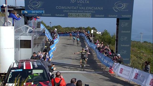 Adam Yates beats Valverde to claim Stage 4 in Vuelta a Valencia Adam Yates beats Valverde to claim Stage 4 in Vuelta a Valencia