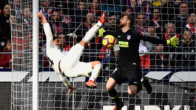Ramos plus haut que tout le monde et Casemiro a régalé d'une fantastique "chilena"
