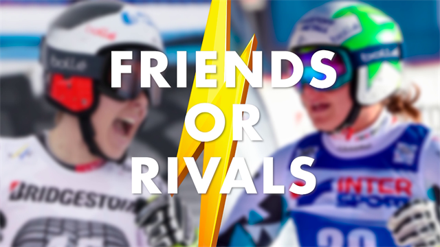 Schmidhofer and Siebenhofer: 'We are friends until the start, then after finish' Schmidhofer and Siebenhofer: 'We are friends until the start, then after finish'