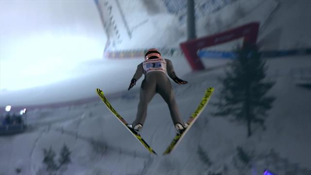 Austria clinch win by 11 points after Kraft jump Austria clinch win by 11 points after Kraft jump