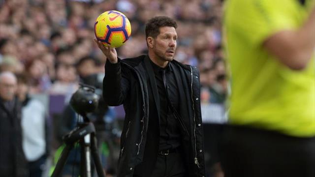 Simeone, contundente: "No hemos perdido por el VAR; el rival fue mejor"
