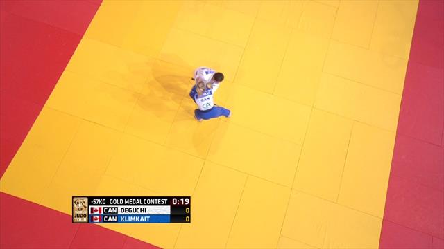 Deguchi defends Paris Grand Slam title with -57kg win over Klimkait Deguchi defends Paris Grand Slam title with -57kg win over Klimkait