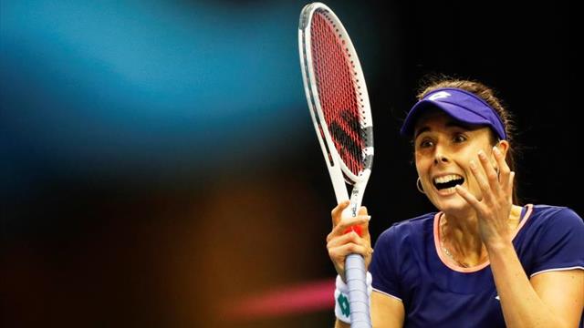 Halep frena al campeón; Francia y Bielorrusia con un pie en semifinales