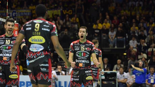 Perugia straripante, espugnata Mosca. Block Devils ai quarti di Champions