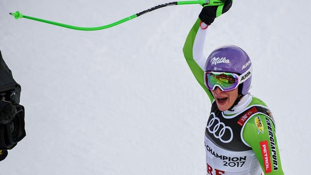 'Absolutely brilliant' - Stuhec with gold-medal run 'Absolutely brilliant' - Stuhec with gold-medal run