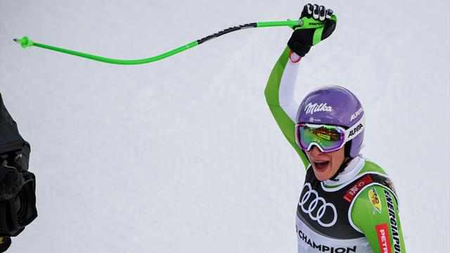 Stuhec toujours reine, Vonn soigne sa sortie