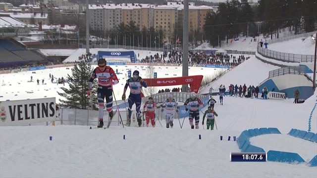 Norway's men secure one-two in Lahti World Cup relay Norway's men secure one-two in Lahti World Cup relay
