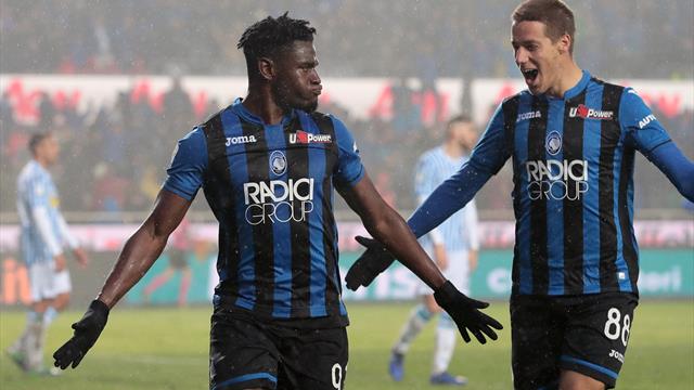 Ilicic-Zapata: l'Atalanta rimonta la SPAL e continua a volare, impresa del Frosinone con la Samp