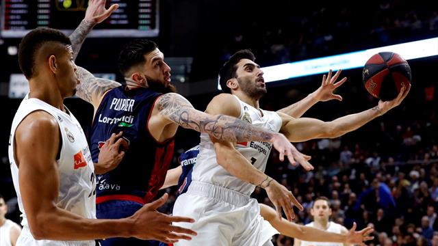 🏀👀 El Real Madrid vence a Baskonia y deshace el empate por la segunda plaza