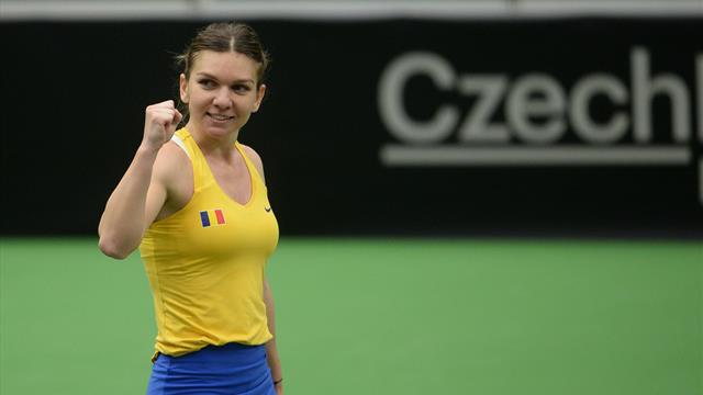 La République Tchèque éliminée au premier tour par la Roumanie — Fed Cup La République Tchèque éliminée au premier tour par la Roumanie — Fed Cup