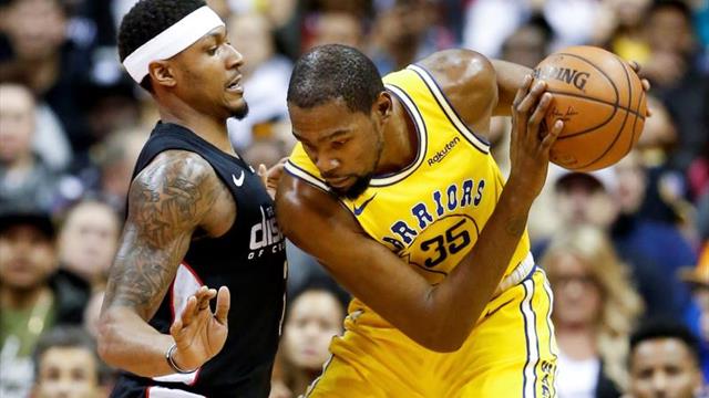 120-118. Durant y Cousins dan forma a la victoria de los Warriors