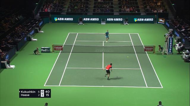 Kukushkin - Haase : Les temps forts Kukushkin - Haase : Les temps forts