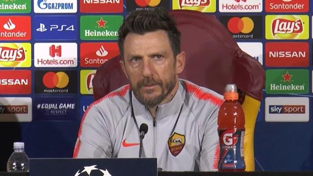 Di Francesco: "Obiettivo? Non prendere gol dal Porto, ma senza snaturare la nostra identità" Di Francesco: "Obiettivo? Non prendere gol dal Porto, ma senza snaturare la nostra identità"