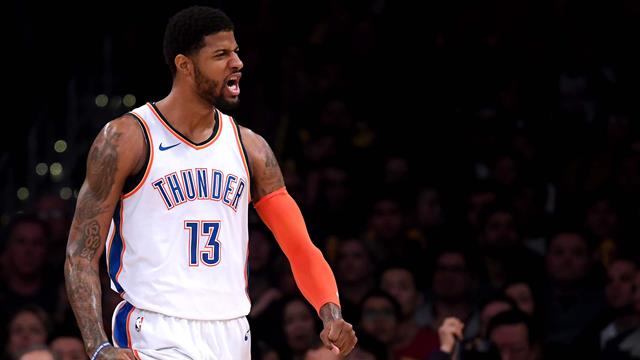 George en mode MVP, Westbrook plus fort que Chamberlain : OKC a encore fait parler la foudre