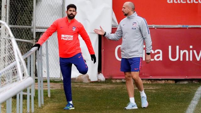 Diego Costa vuelve a entrenar con el grupo 69 días después de su operación