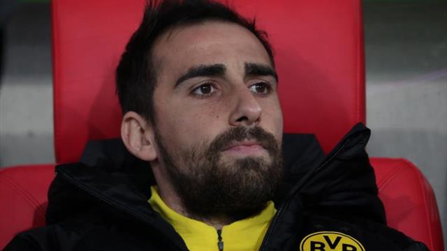 Paco Alcácer, baja en el Dortmund por inflamación en el hombro