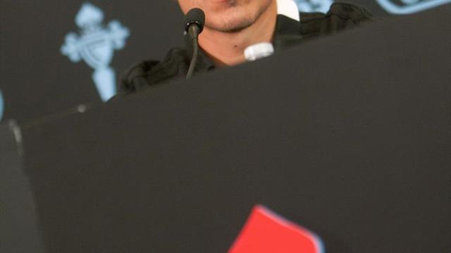 Olaza: "Cuando vi el interés del Celta, no dudé en venir aquí"