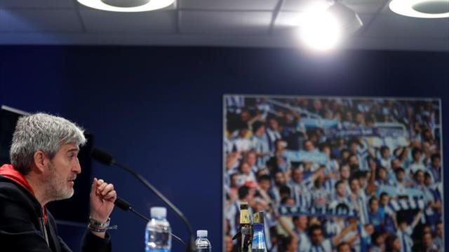 Olabe, satisfecho y ambicioso tras la llegada de Imanol Alguacil
