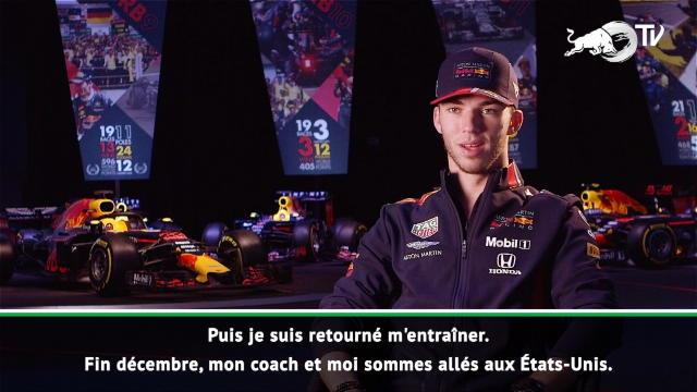 Red Bull - Gasly : "Préparer la saison de la meilleure façon" Red Bull - Gasly : "Préparer la saison de la meilleure façon"