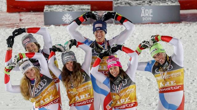 Suiza gana el oro por equipos