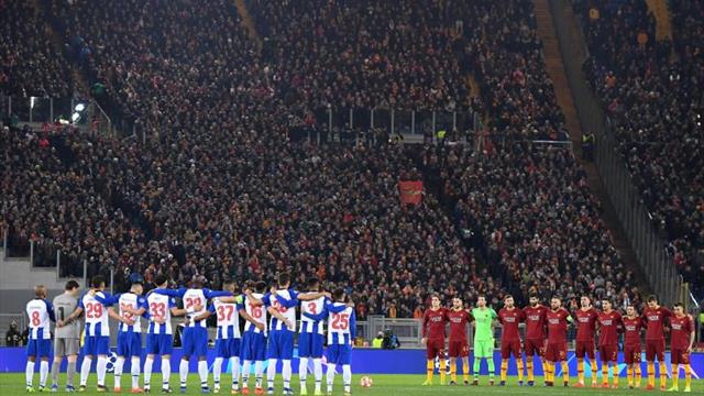 Roma y Oporto respetan un minuto de silencio en honor a Emiliano Sala