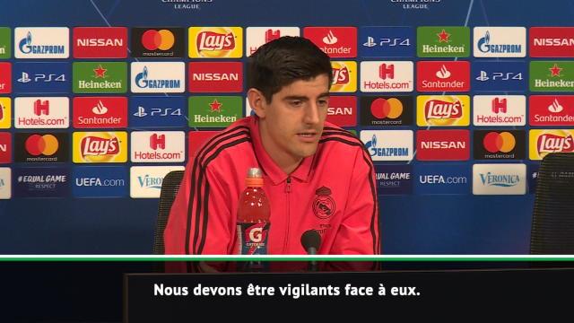 8es - Courtois : "Nous devons être vigilants face à l'Ajax" 8es - Courtois : "Nous devons être vigilants face à l'Ajax"