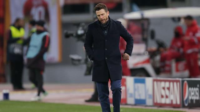 Di Francesco: "Gol del Porto fortunato. Zaniolo? Giusto esaltarlo, ma ci vuole equilibrio"