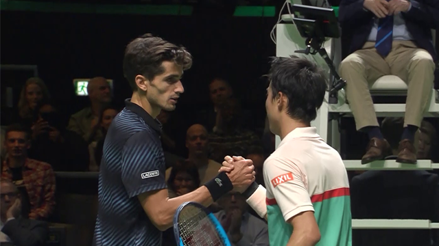 Herbert était au super mais il a été battu par un Nishikori en mode diesel Herbert était au super mais il a été battu par un Nishikori en mode diesel