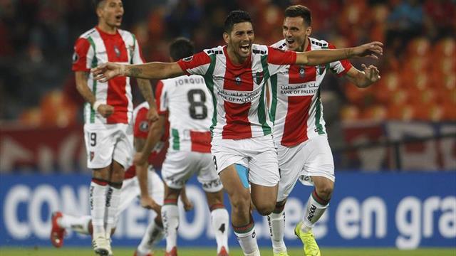 1-1 (1-4). Palestino elimina como visitante a Medellín en tanda de penaltis