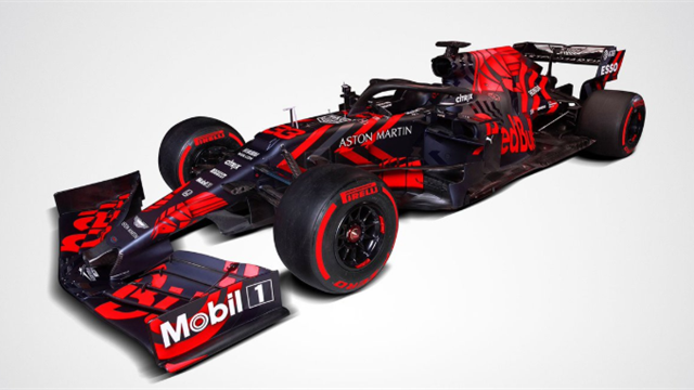 Red Bull unveil their first Honda-powered car