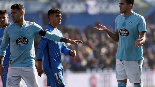 El Celta recurrirá ante Apelación la segunda tarjeta amarilla a Maxi Gómez