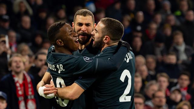Champions League (Octavos, ida), Ajax-Real Madrid: La suerte del campeón (1-2)