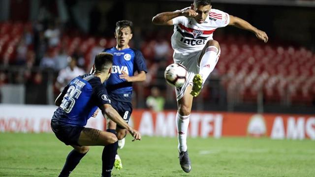 0-0. Talleres despide al Sao Paulo y se medirá a Palestino en la tercera fase