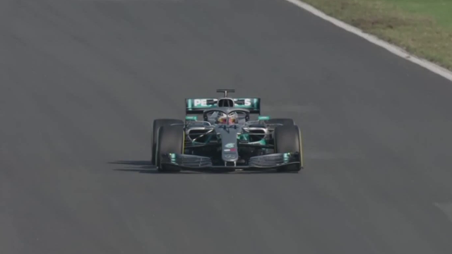 Lewis Hamilton puts his new Mercedes F1 car through its paces Lewis Hamilton puts his new Mercedes F1 car through its paces
