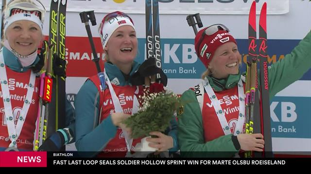 Biathlon | Roeiseland wint sprint in Soldier Hollow Biathlon | Roeiseland wint sprint in Soldier Hollow
