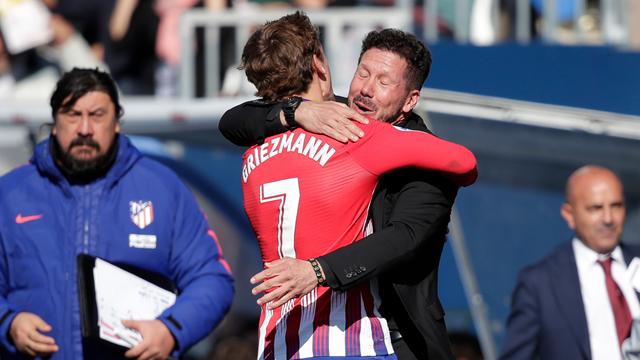 Simeone : "Griezmann ? Rien ne me fait penser qu'il partira" Simeone : "Griezmann ? Rien ne me fait penser qu'il partira"