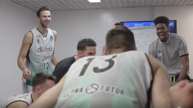 Así se celebró en el vestuario la sorpresa del Joventut Así se celebró en el vestuario la sorpresa del Joventut