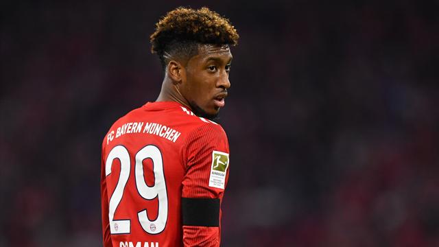 Coman fit for Bayern Champions League clash against Liverpool
