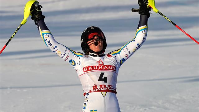 Swenn Larsson a fêté sa médaille comme une victoire Swenn Larsson a fêté sa médaille comme une victoire