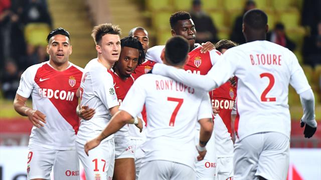 Monaco out of relegation zone after win over Nantes