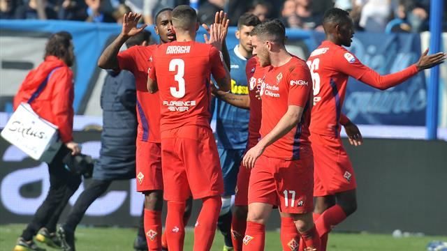 La Lazio chute, la Fiorentina sauvée par le VAR