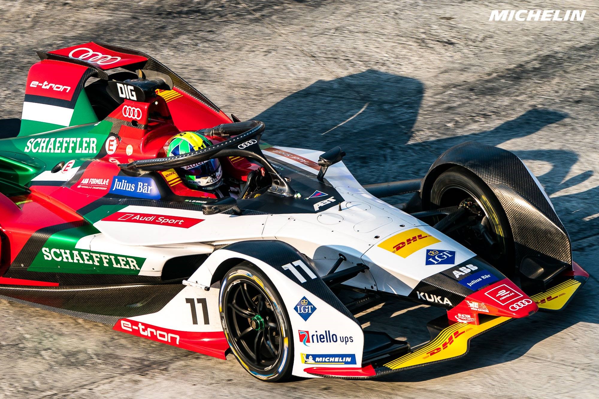 Lucas di Grassi in the Mexico ePrix