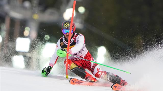 Beeindruckende Leistung! So holt sich Hirscher den Slalom-Titel Beeindruckende Leistung! So holt sich Hirscher den Slalom-Titel