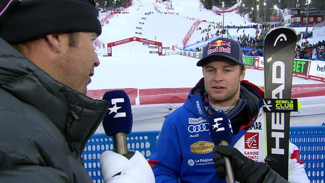 Pinturault: "Ho toccato la neve con lo scarpone e ho perso l'interno" Pinturault: "Ho toccato la neve con lo scarpone e ho perso l'interno"