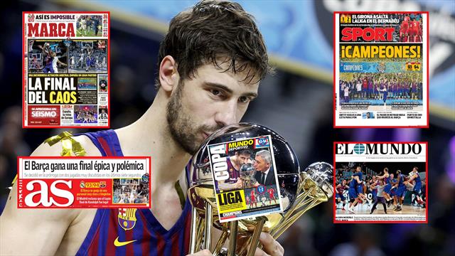 Copa del Rey, las portadas de la final Madrid-Barça: 'Caos', 'Épica' o 'Polémica' Copa del Rey, las portadas de la final Madrid-Barça: 'Caos', 'Épica' o 'Polémica'