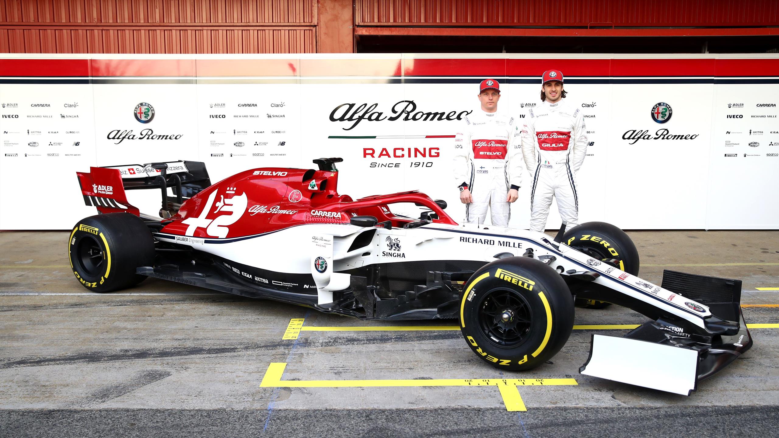 Presentata la nuova Alfa Romeo Racing la C38 si svela a