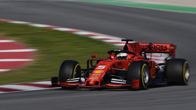Vettel et Ferrari terminent les essais en fanfare