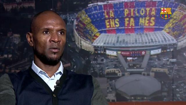 Abidal: "El objetivo del Barça esta temporada es ganar la Champions" Abidal: "El objetivo del Barça esta temporada es ganar la Champions"