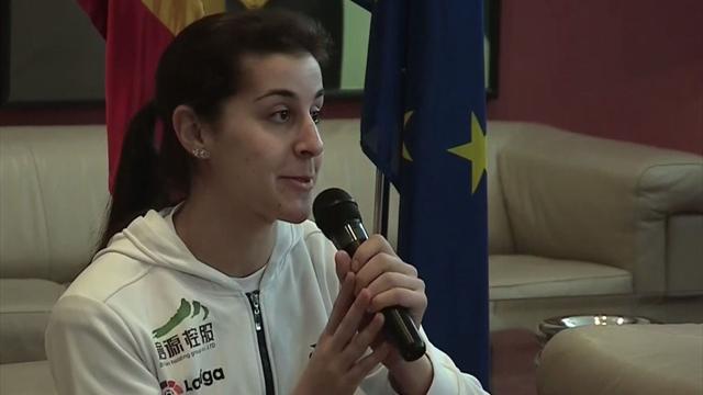 Carolina Marín: "Cuando me dijeron que el cruzado estaba roto me rompí yo" Carolina Marín: "Cuando me dijeron que el cruzado estaba roto me rompí yo"